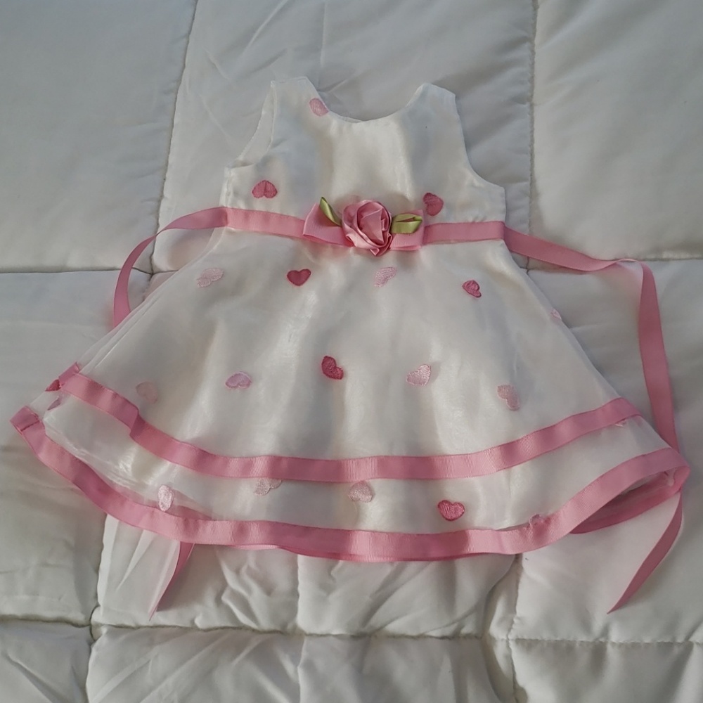 Heart Dress sz 12 months